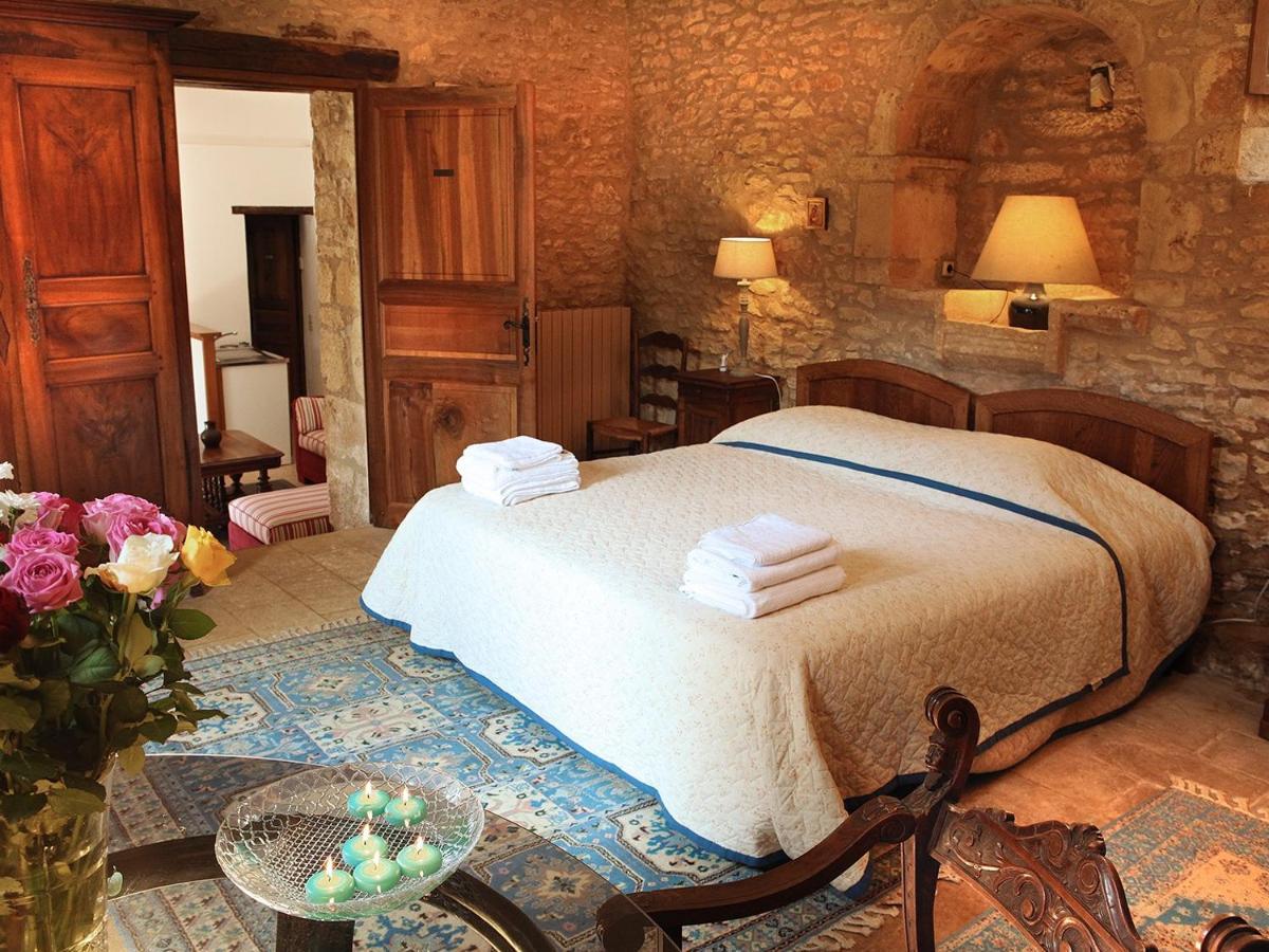 Chambres D'Hotes Avec Piscine La Rossillonie Beynac-et-Cazenac Szoba fotó