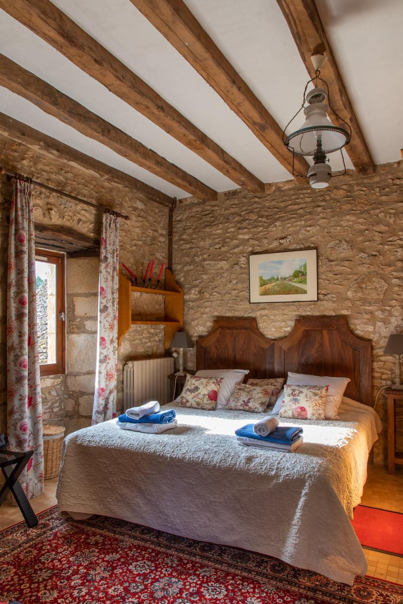 Chambres D'Hotes Avec Piscine La Rossillonie Beynac-et-Cazenac Szoba fotó